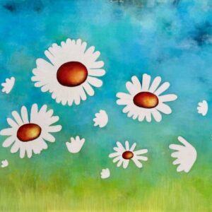 Daisies in the sky